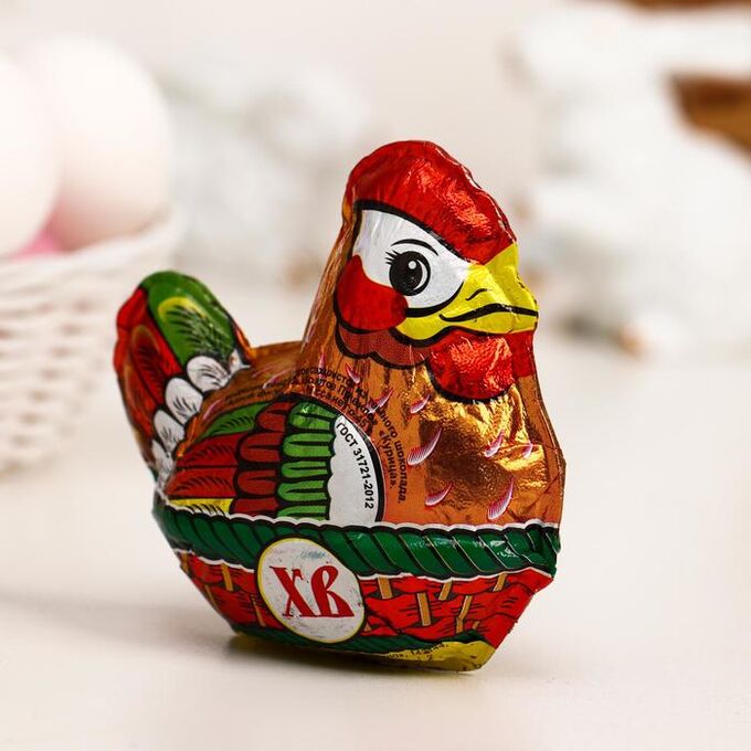 Шоколадные фигуры курочки
