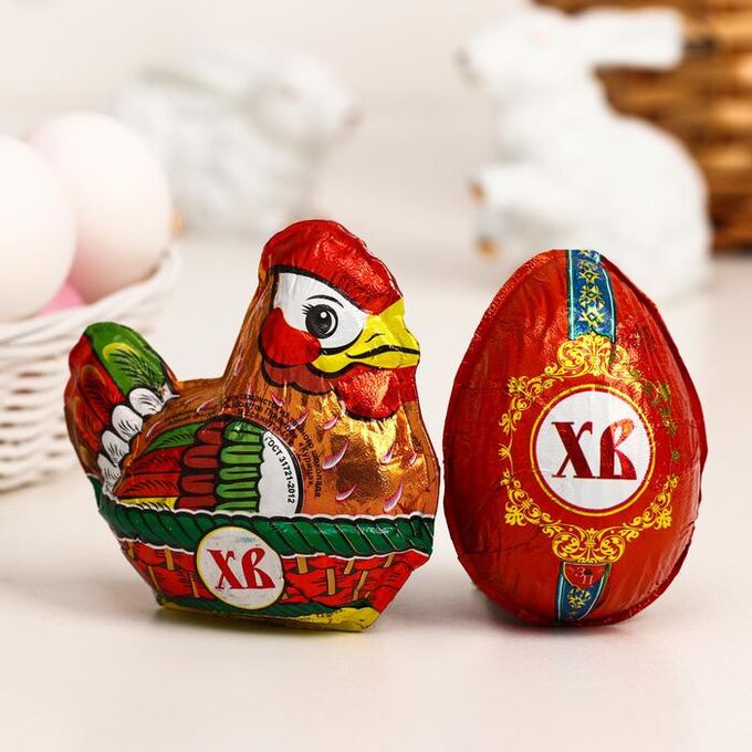 Курочка хв 1 шоколадные фигурки