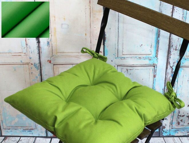 Textile Plus Подушка на стул для улицы Oxford 600 Зелёный