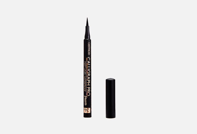 Катрис, Подводка д/глаз Calligraph Pro Precise 24h Matt Liner Waterproof 010 черная матовая, Catrice
