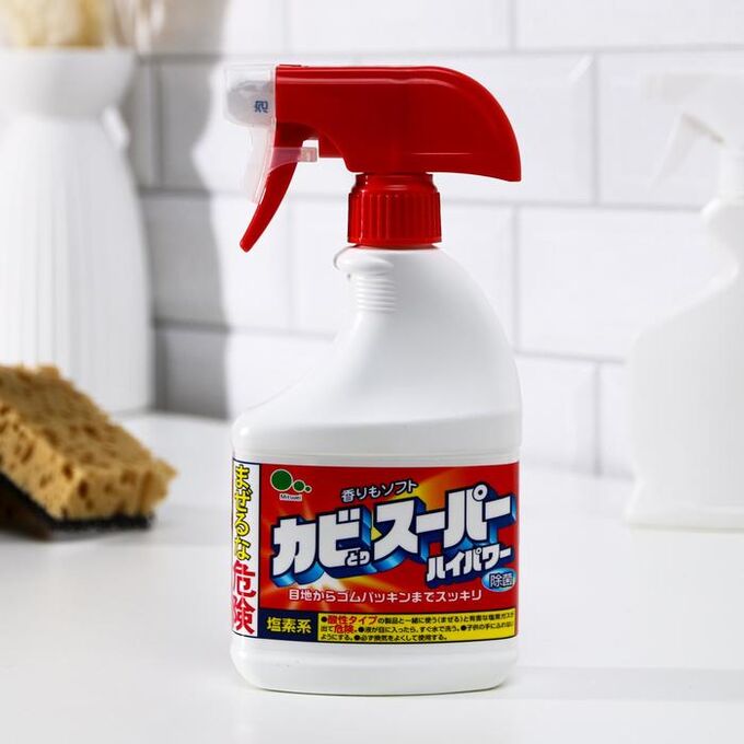 Мощное чистящее средство для ванной комнаты и туалета, Mitsuei спрей, 400 мл