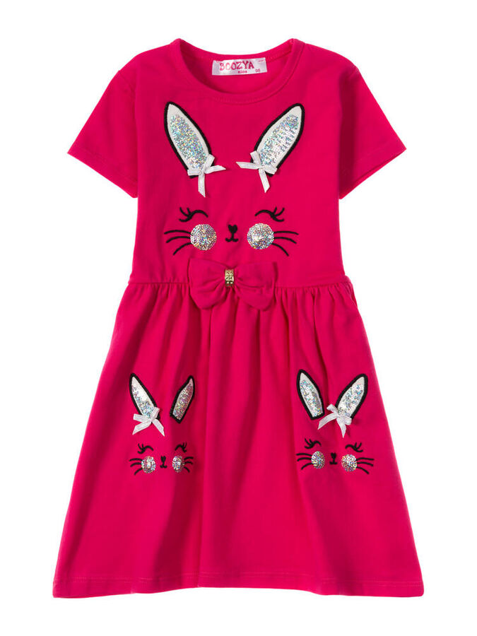 wonderlandiya Платья для девочек &quot;Honey Bunny crimson&quot;, цвет Малиновый