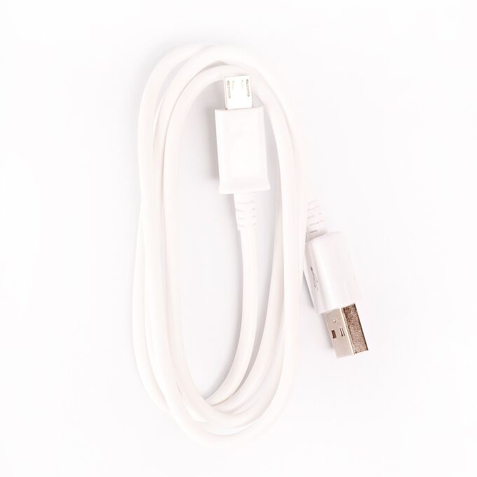 Кабель USB - micro USB ECB-DU4AWE для Samsung (100 см) длинный штекер (white)