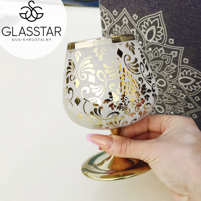 Набор бокалов для бренди Glasstar "Либерти" / 3 шт. 410 мл во Владивостоке