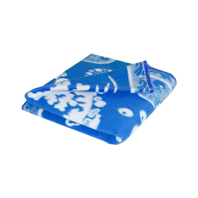 Детское одеяло Дельфины цвет синий Теплое (100х140 см)