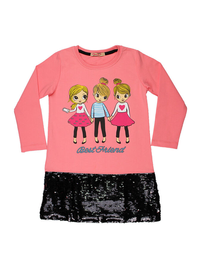 BONITO KIDS Платье для девочки (розовый)