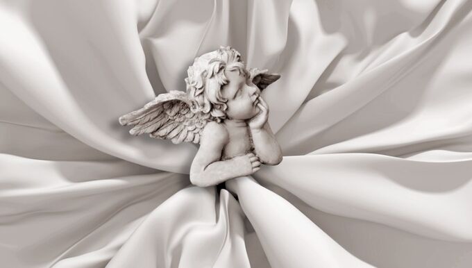 Design Studio 3D Фотообои Задумчивый ангелоче