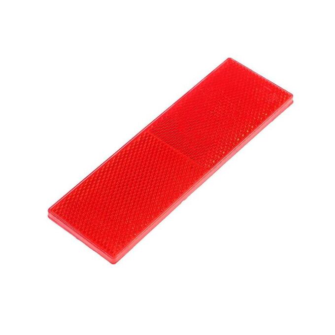 СИМА-ЛЕНД Катафот на самоклеящейся основе, 14.5x5 см, красный