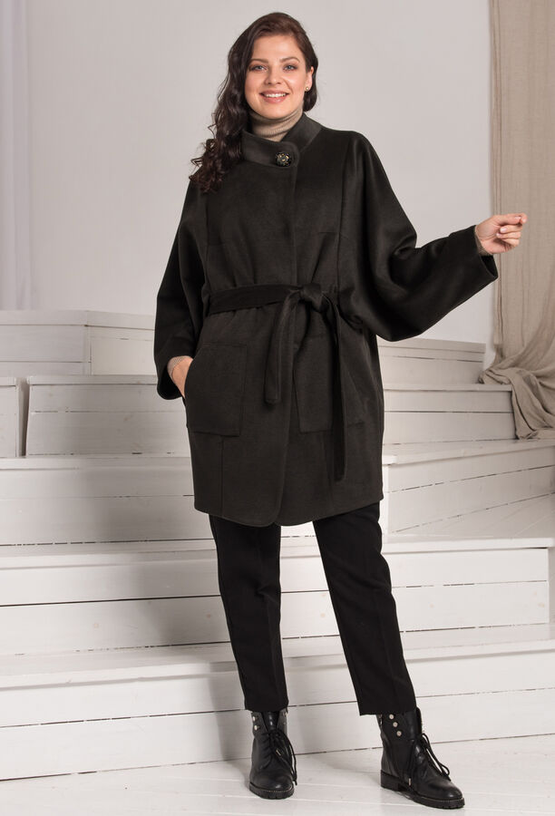 Пальто Amelia Lux 3525 черный