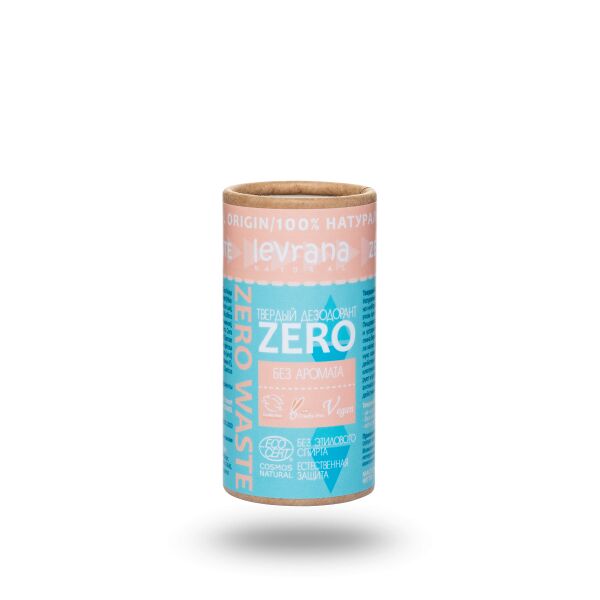 Levrana 1074 Твердый дезодорант «ZERO», 75+/-5 г ECOCERT COSMOS NATURAL