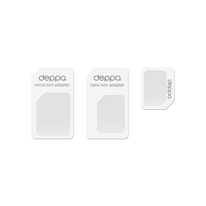 Nano&amp;micro sim card адаптер для мобильных устройств, Deppa