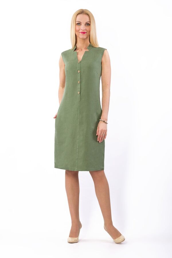 Платье женское Верона миди модель 322/4 светло-зеленое