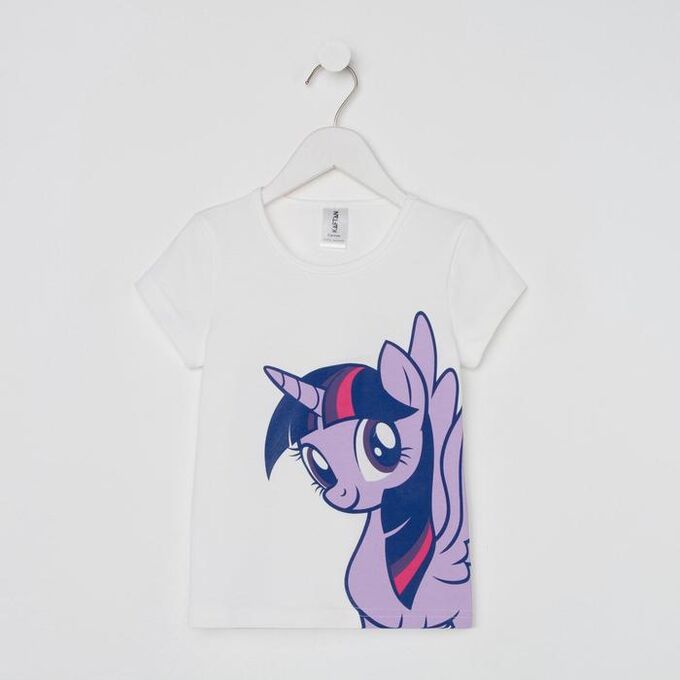 Hasbro Футболка детская &quot;Cute&quot;, My Little Pony, белый