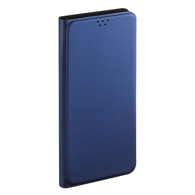 Чехол Book Cover для Samsung Galaxy A01 (2020), синий, PET белый, Deppa