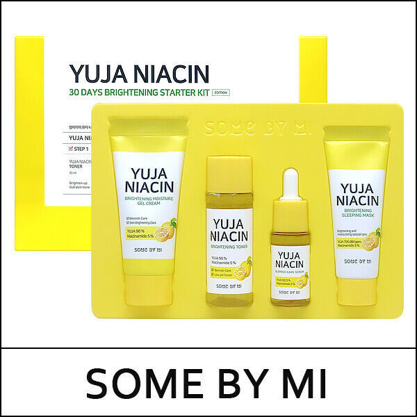 Some By Mi Yuja Niacin 30 Days Brightening Starter Kit Набор миниатюр для осветления кожи с экстрактом юдзу