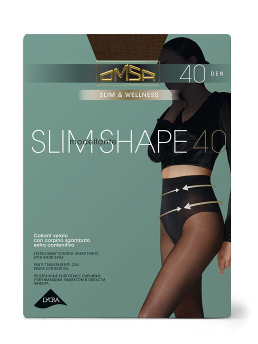 OMSA / Колготки SLIM SHAPE 40 (сильный утягивающий эффект в области живота)