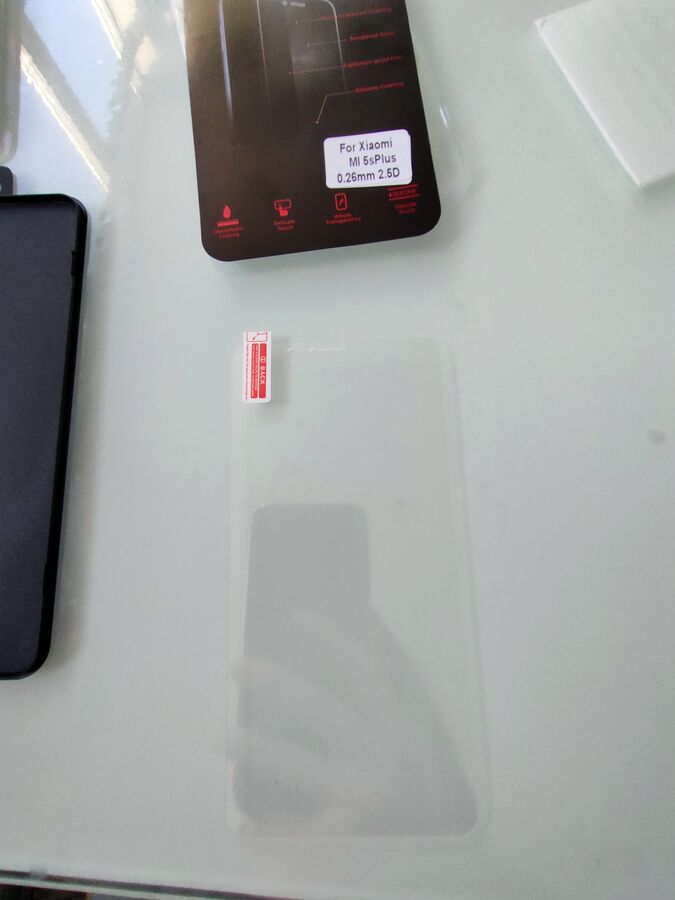 Стекло защитное закаленное 0,26 мм на ровную часть экрана Xiaomi в Уссурийске
