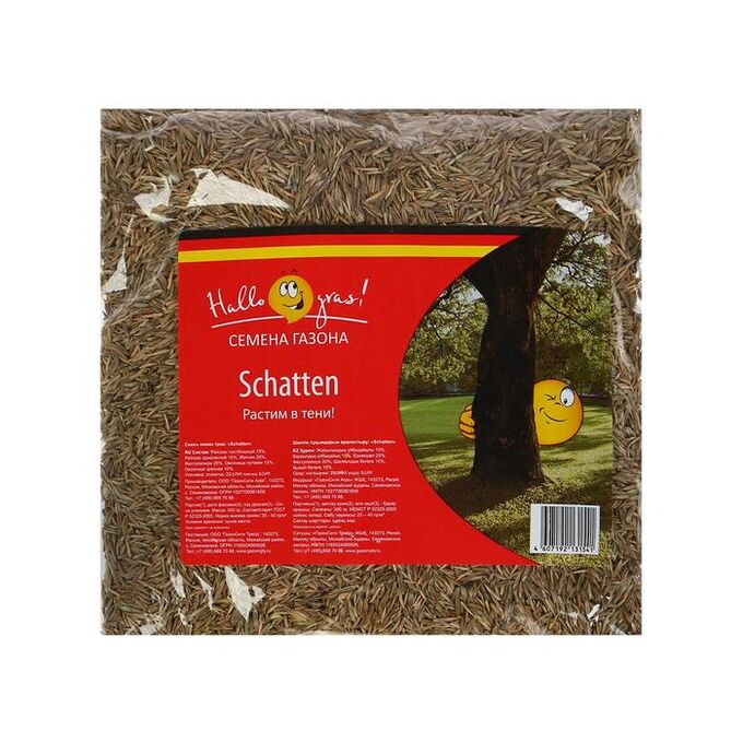 АГРОУСПЕХ Семена Газона &quot;Shatten&quot;, 300 гр