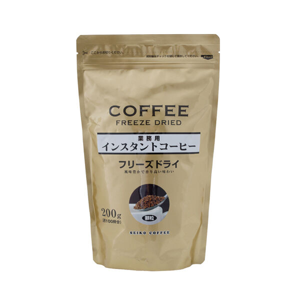 Seiko Coffee Co.,LTD. Кофе растворимый холодной заморозки Seiko &quot;Фриз Драй&quot; 200г пакет 1/12 Япония
