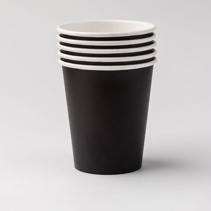 черный бумажный стакан 350 мл. стакан черный фото. крышка для бумажного стакана черная. уп/1000 шт. черный бумажный стаканчик.