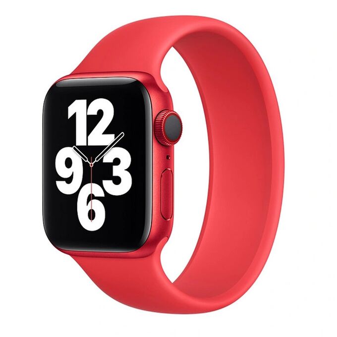 Ремешок ApW15 для &quot;Apple Watch 38/40/41 mm&quot; монобраслет (150 мм) (red)