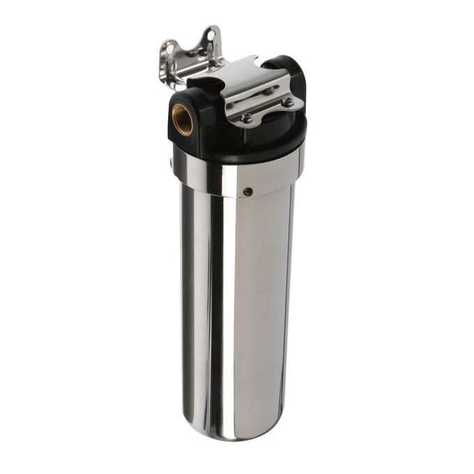 Корпус для фильтра AquaKratos АКv-105, 1/2&quot;, для горячей воды, нержавеющая сталь