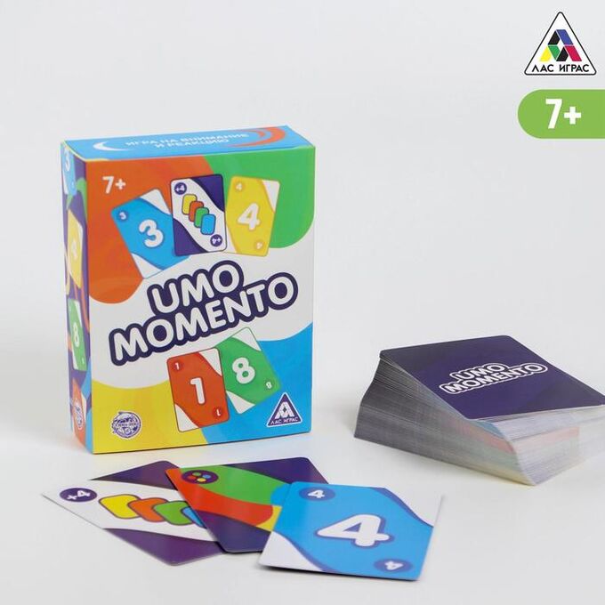 Настольная игра «UMO MOMENTO», 108 карт, 7+