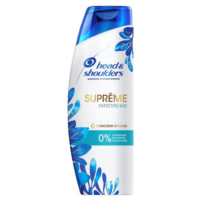 HEAD&amp;SHOULDERS Шампунь против перхоти Supreme Укрепление Масло Арганы 300мл