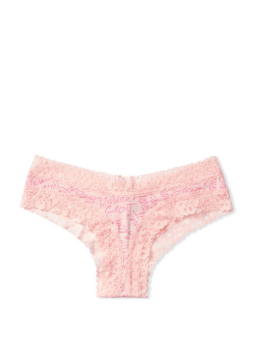 New Colors! Stretch Cotton Lace-waist Cheeky Panty