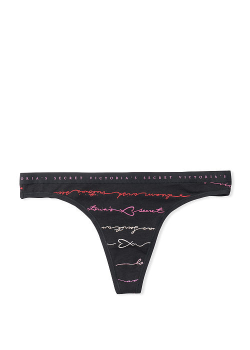 New Colors! Stretch Cotton Thong Panty