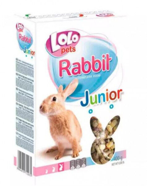 LoLo Pets корм для молодых кроликов Junior 400гр