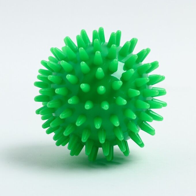 Мяч массажный d = 7 см., цвет зеленый