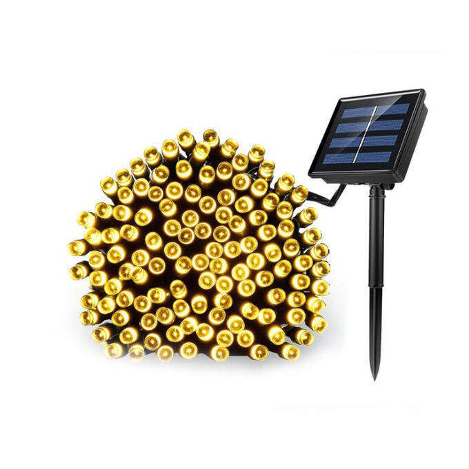 Toveon Гирлянда на солнечной батарее 100 LED, 11.5 метров.