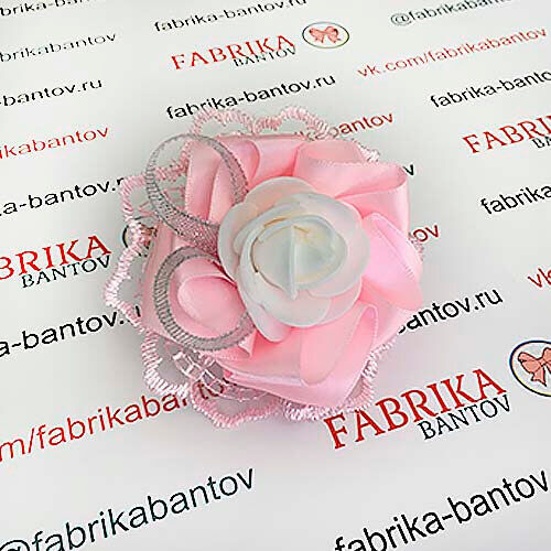 Fabrika Bantov Бант для волос Сицилия розовый