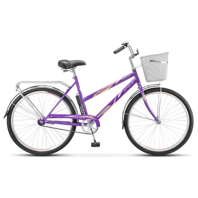 Велосипед 26&quot; Stels Navigator-200 Lady, Z010, цвет фиолетовый, размер 19&quot;