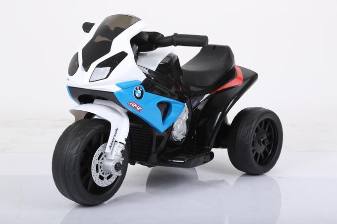 Мотоцикл на аккумуляторе для катания детей JT5188 BMW (синий)