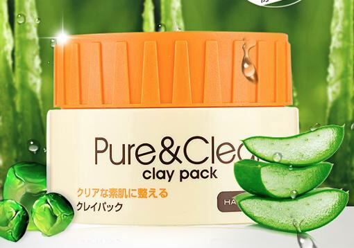 Маска для лица от акне Pure &amp; clear clay pack Pure &amp; clear clay pack HANAJIRUSHI, 80гр