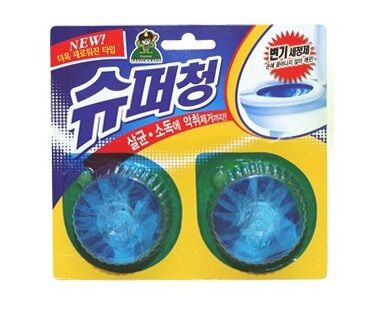 SANDOKKAEBI Очиститель для унитаза Super Chang (в таблетках) 40 г х 2 табл.