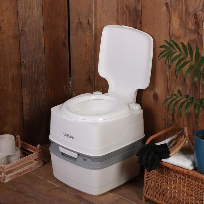 Thetford Биотуалет жидкостный Porta Potti Qube 165, нижний бак 21 л, верхний бак 15 л