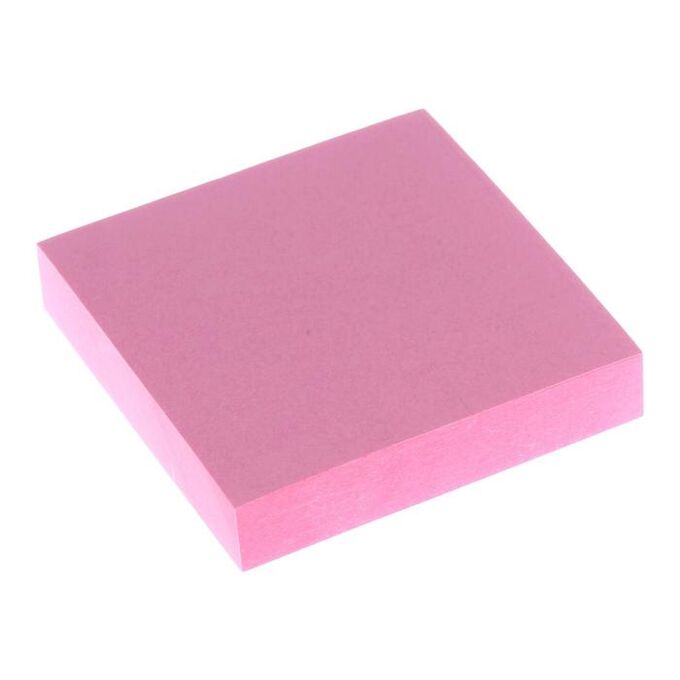 Calligrata Блок с липким краем 51 мм х 51 мм, 100 листов, пастель, розовый