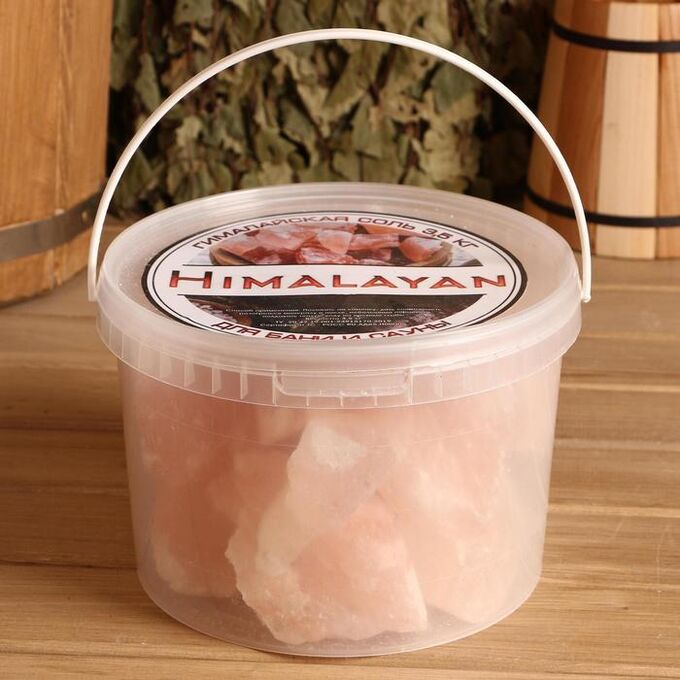 Гималайская розовая соль &quot;Добропаровъ&quot;, колотая, 50-120мм, 3,5 кг