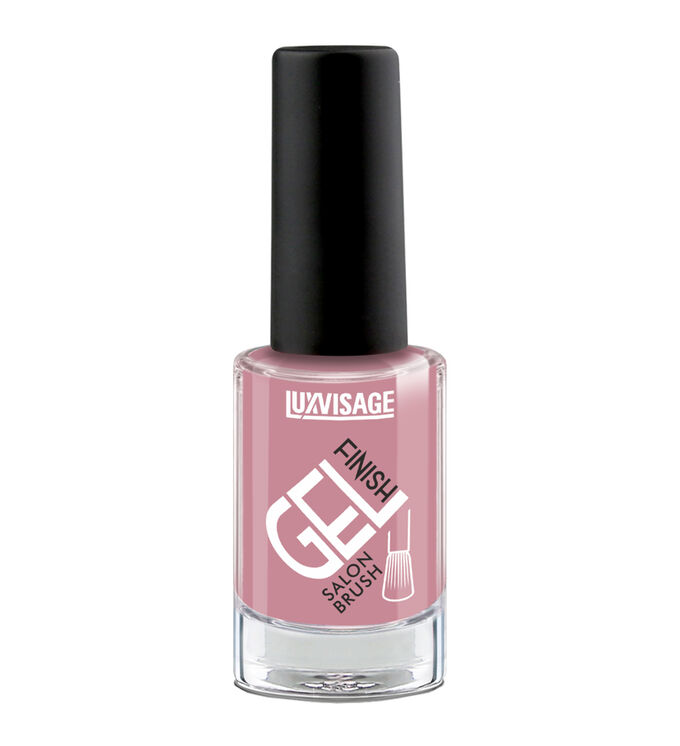 LuxVisage Лак для ногтей GEL finish 9 г, 37 тон, Серо-лиловый  new