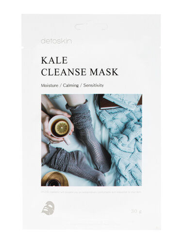 DETOSKIN. Тканевая маска очищающая с экстрактом Кейл, KALE CLEANSE MASK 30 г