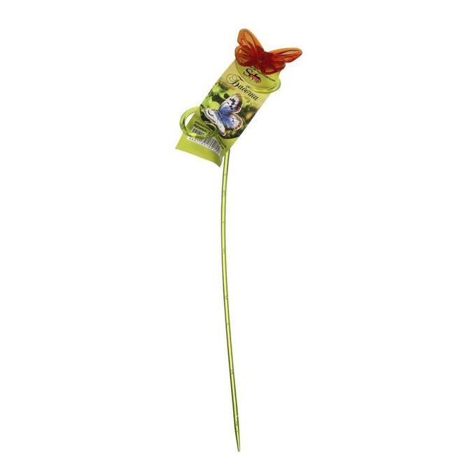 СИМА-ЛЕНД Поддержка для орхидей, h = 39 см, пластик, цвет МИКС, «Бабочка»