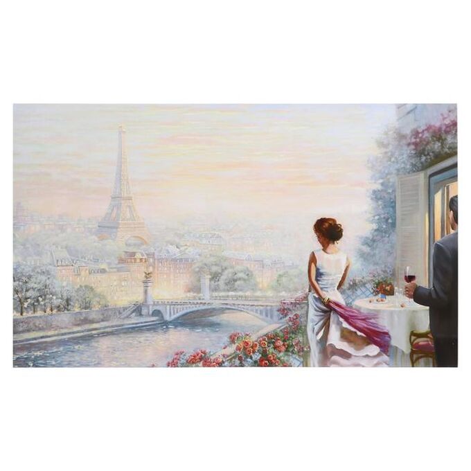 Topposters Картина на холсте &quot;Летний Париж&quot; 60х100 см