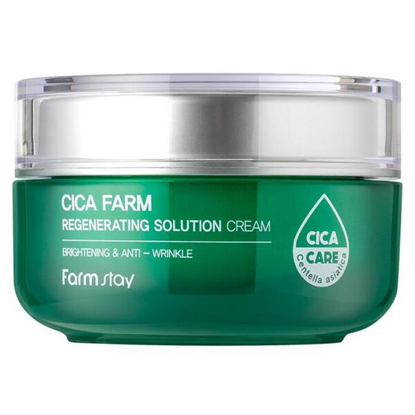 Farm Stay Крем для лица с центеллой азиатской  FarmStay Cica Farm Regenerating Solution Cream, 50мл