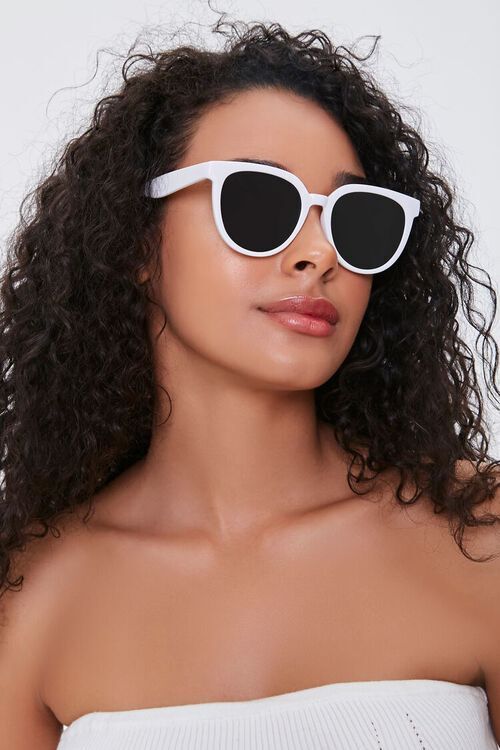 Очки — Round Frame Sunglasses