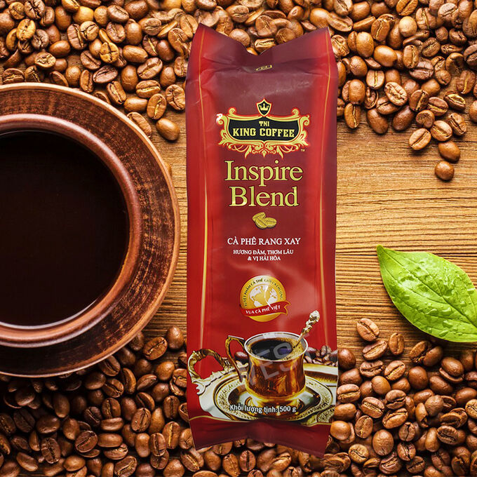 Кофе молотый King Coffee Inspire.серия Blend, 500 гр.