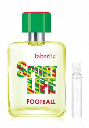 Faberlic Пробник туалетной воды для мужчин Sportlife Football