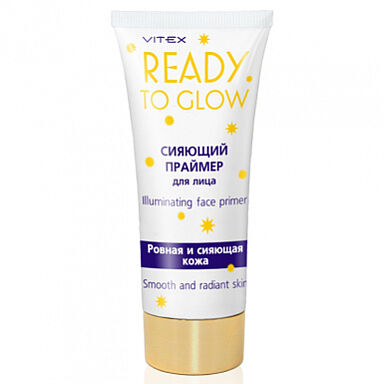 Bielita ВIТЭКС READY TO GLOW Сияющий праймер для лица ILLUMINATING FACE PRIMER, 30 мл